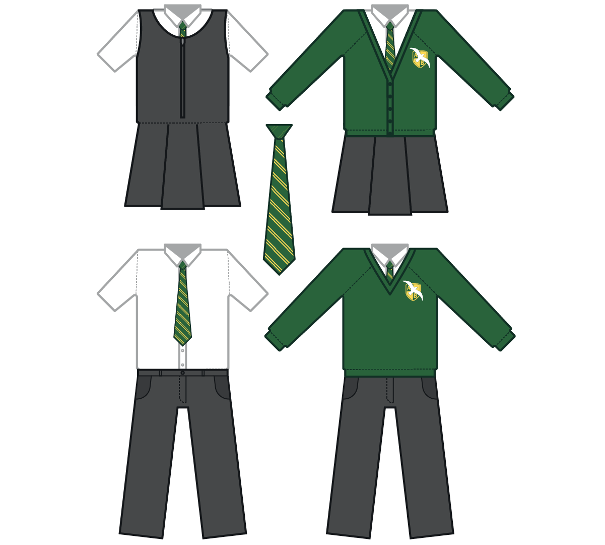 Year 6 Uniform Illustration